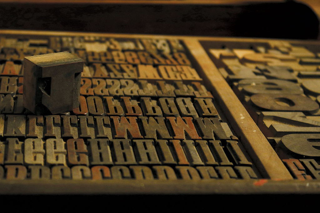 Les jardins typographiques