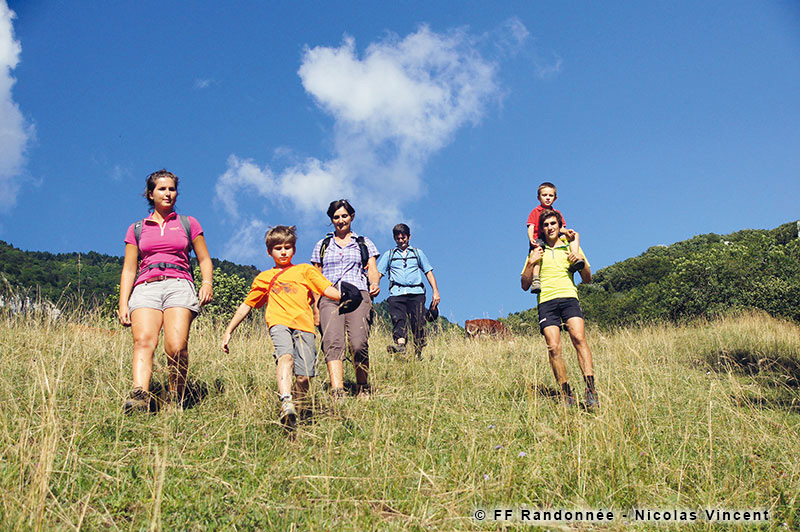 La randonnée @Crédit Photo FFRando-Nicolas Vincent