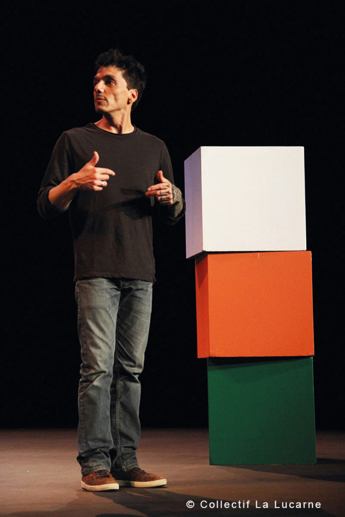Sébastien Micmacher @Crédit Photo La Lucarne Théâtre